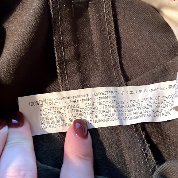 Zara Cropped Straight Leg Trouser in Gray - Picture 8 of 9